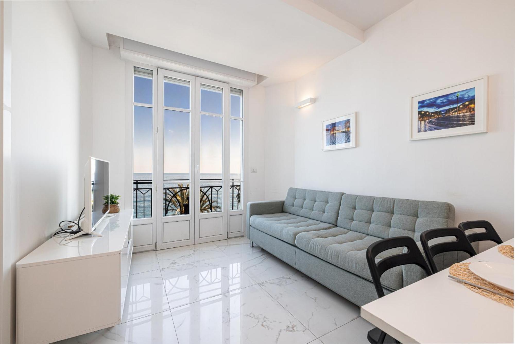 Sea View - 2 Bdr Promenade Des Anglais Nizza Kültér fotó