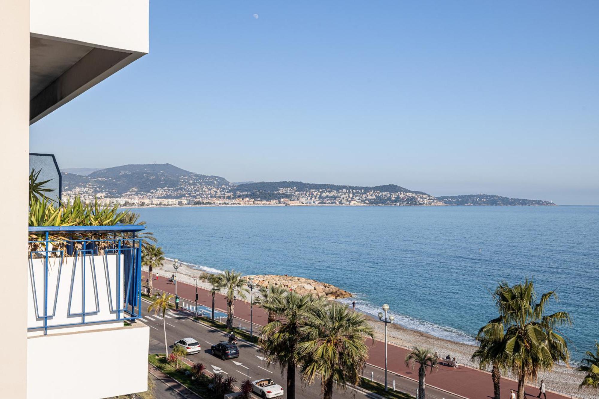 Sea View - 2 Bdr Promenade Des Anglais Nizza Kültér fotó