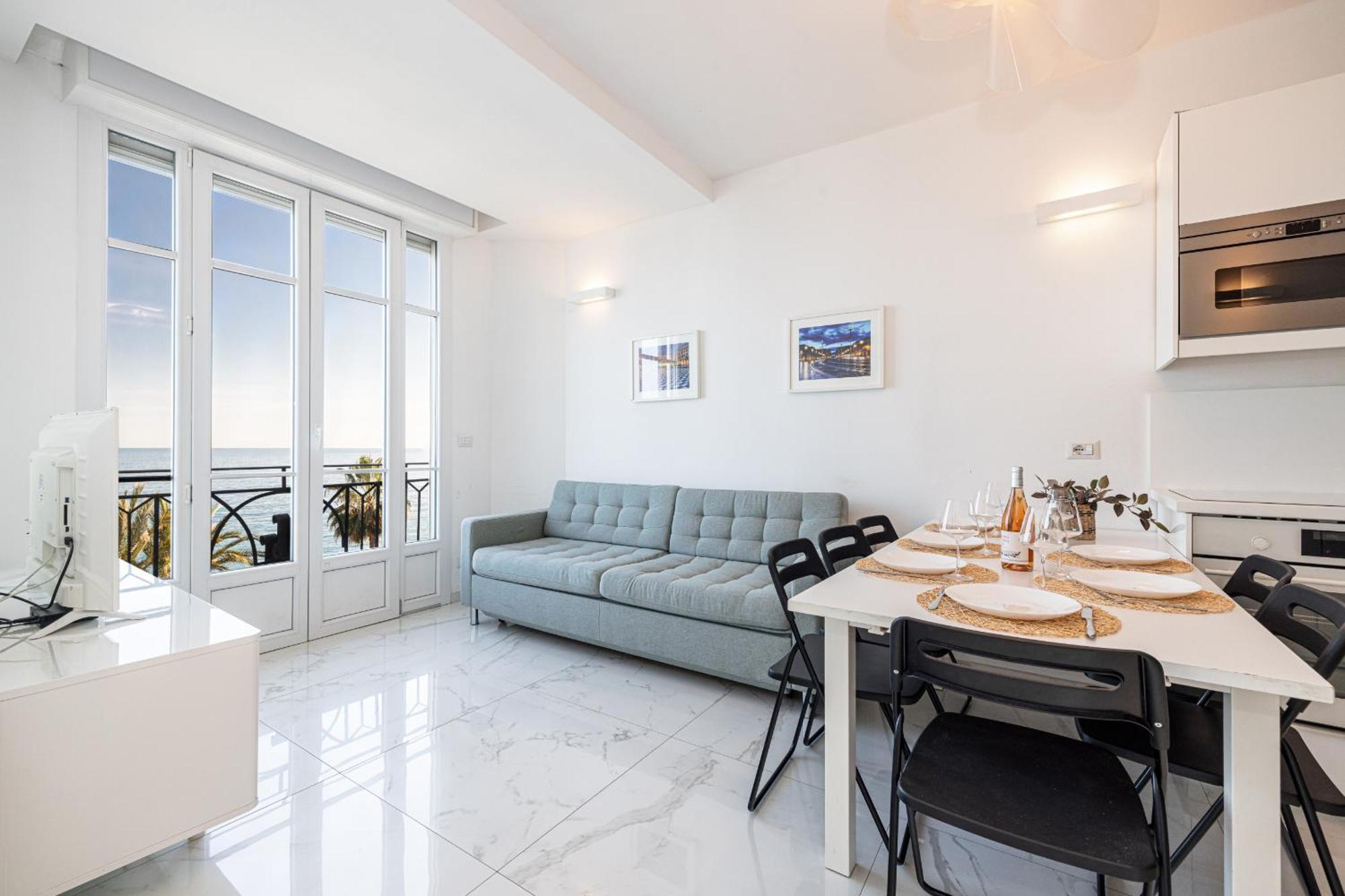 Sea View - 2 Bdr Promenade Des Anglais Nizza Kültér fotó