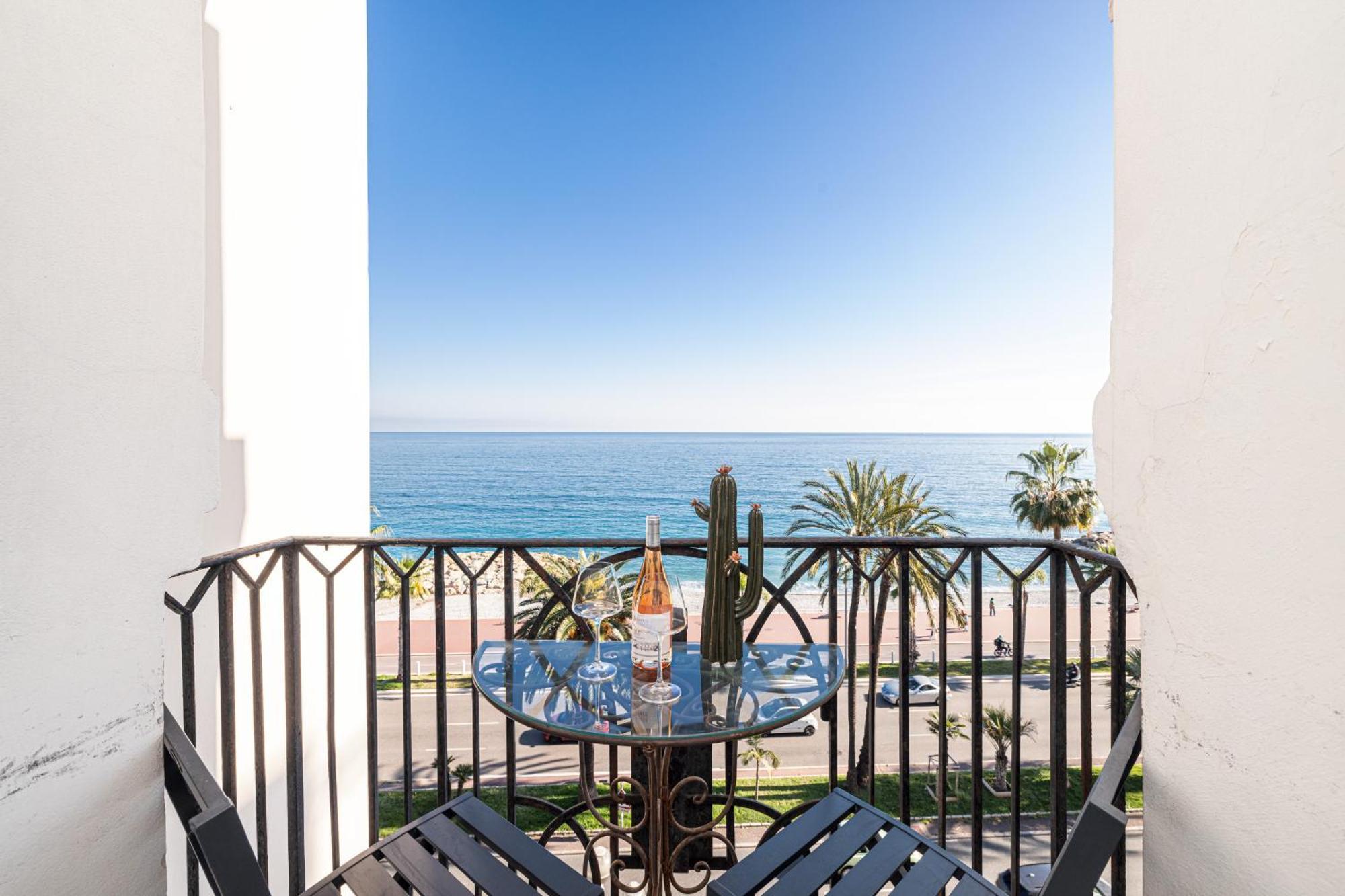 Sea View - 2 Bdr Promenade Des Anglais Nizza Kültér fotó