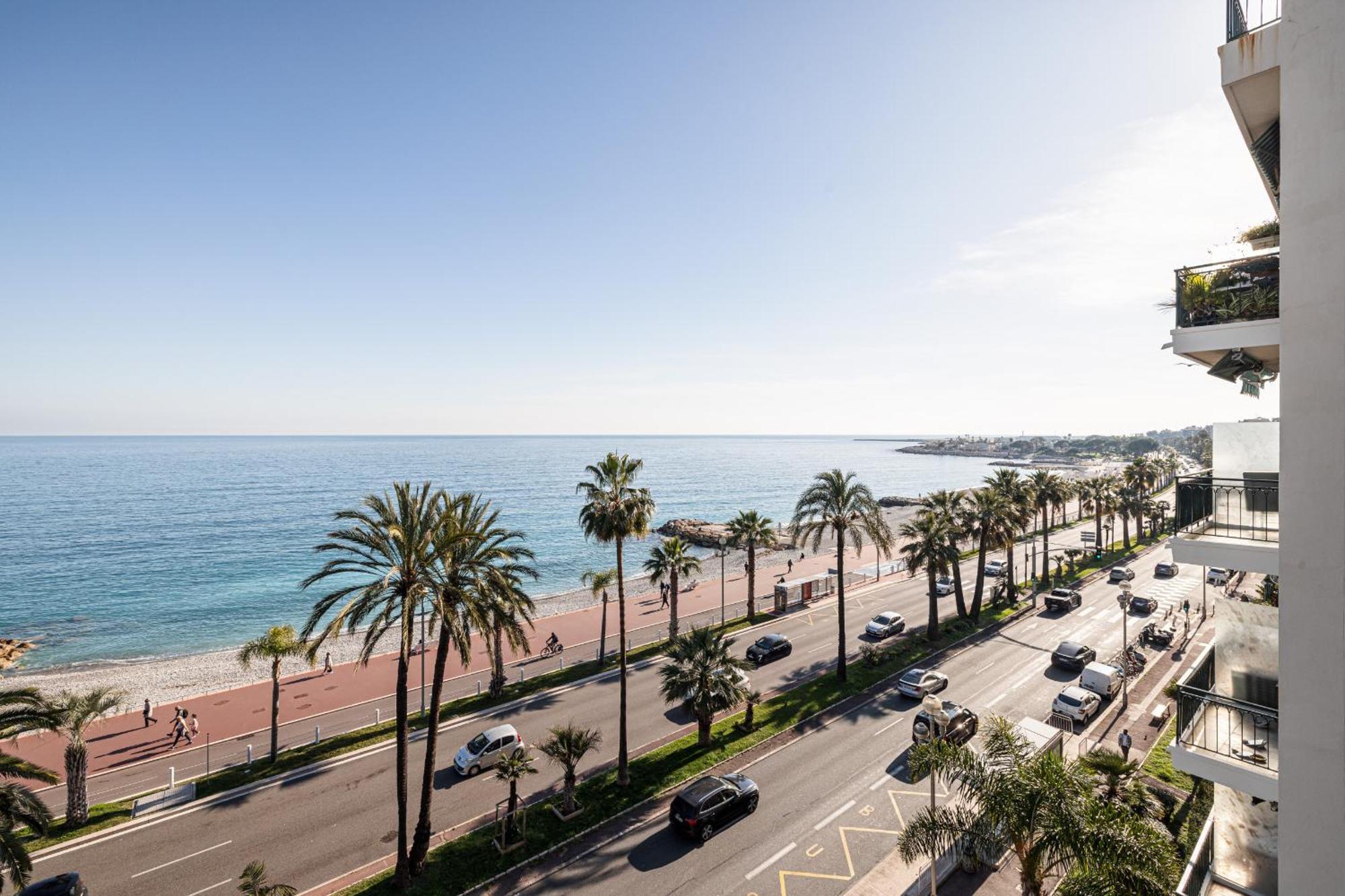 Sea View - 2 Bdr Promenade Des Anglais Nizza Kültér fotó